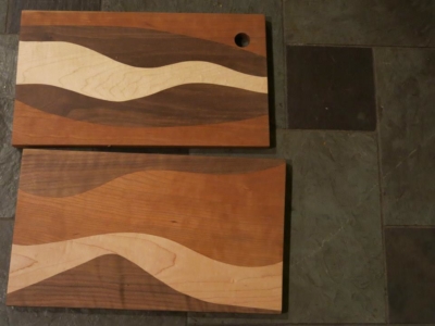 Cherry, Walnut and Maple