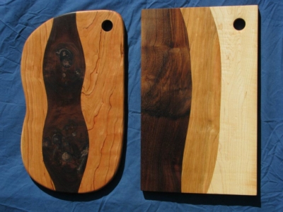 Cherry, Walnut and Maple