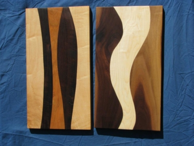 Cherry, Walnut and Maple